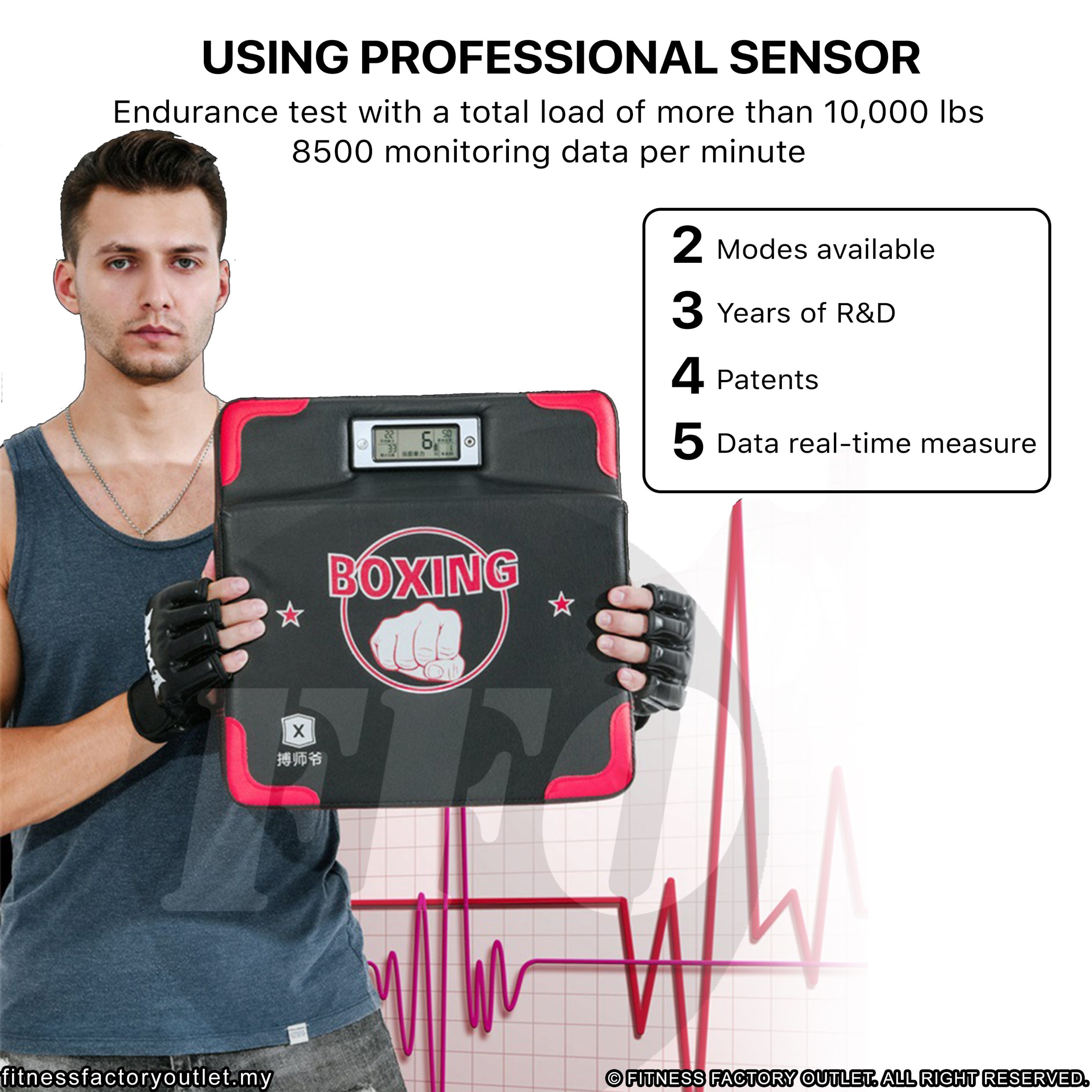 FFO Digital Boxing Force and Speed Tester