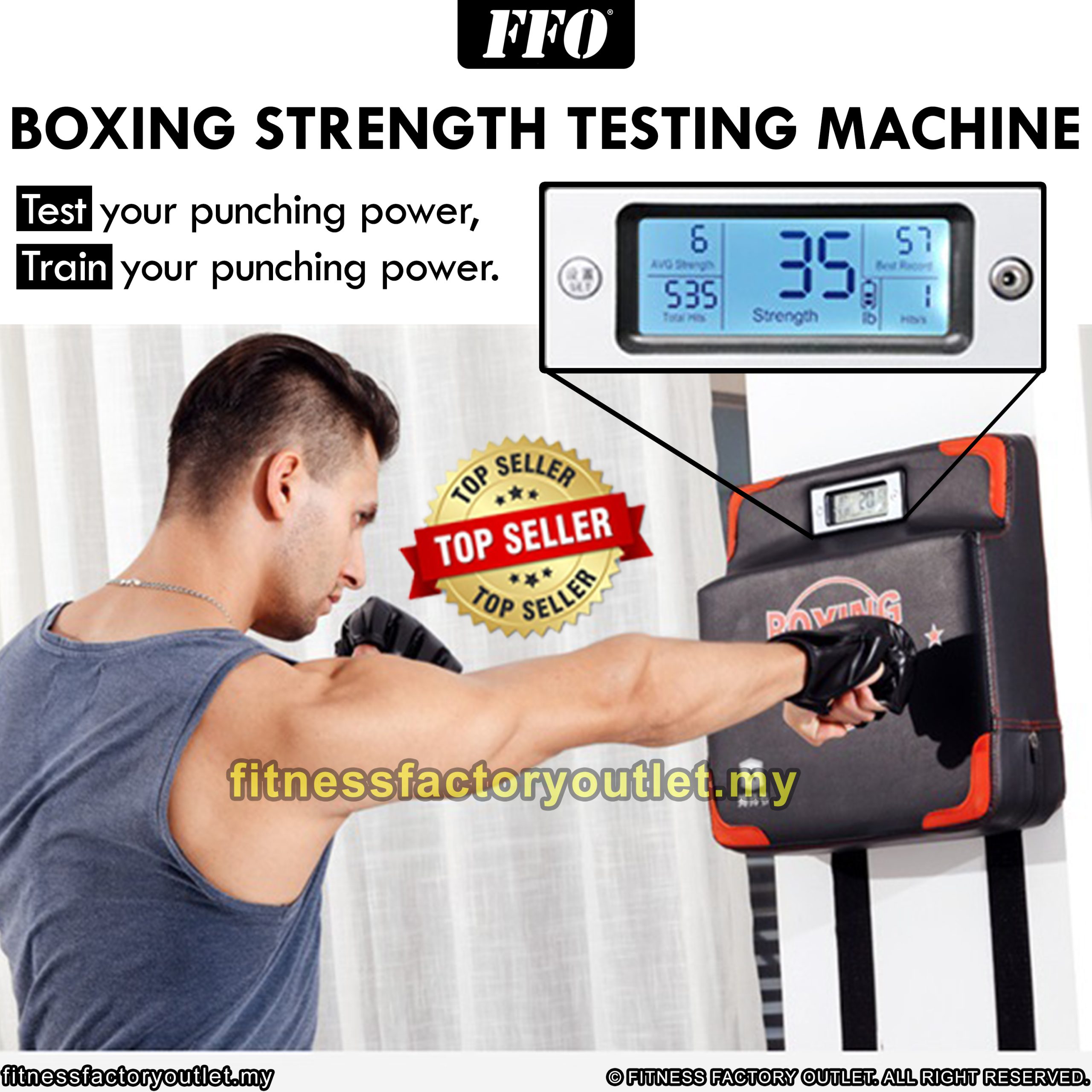FFO Digital Boxing Force and Speed Tester