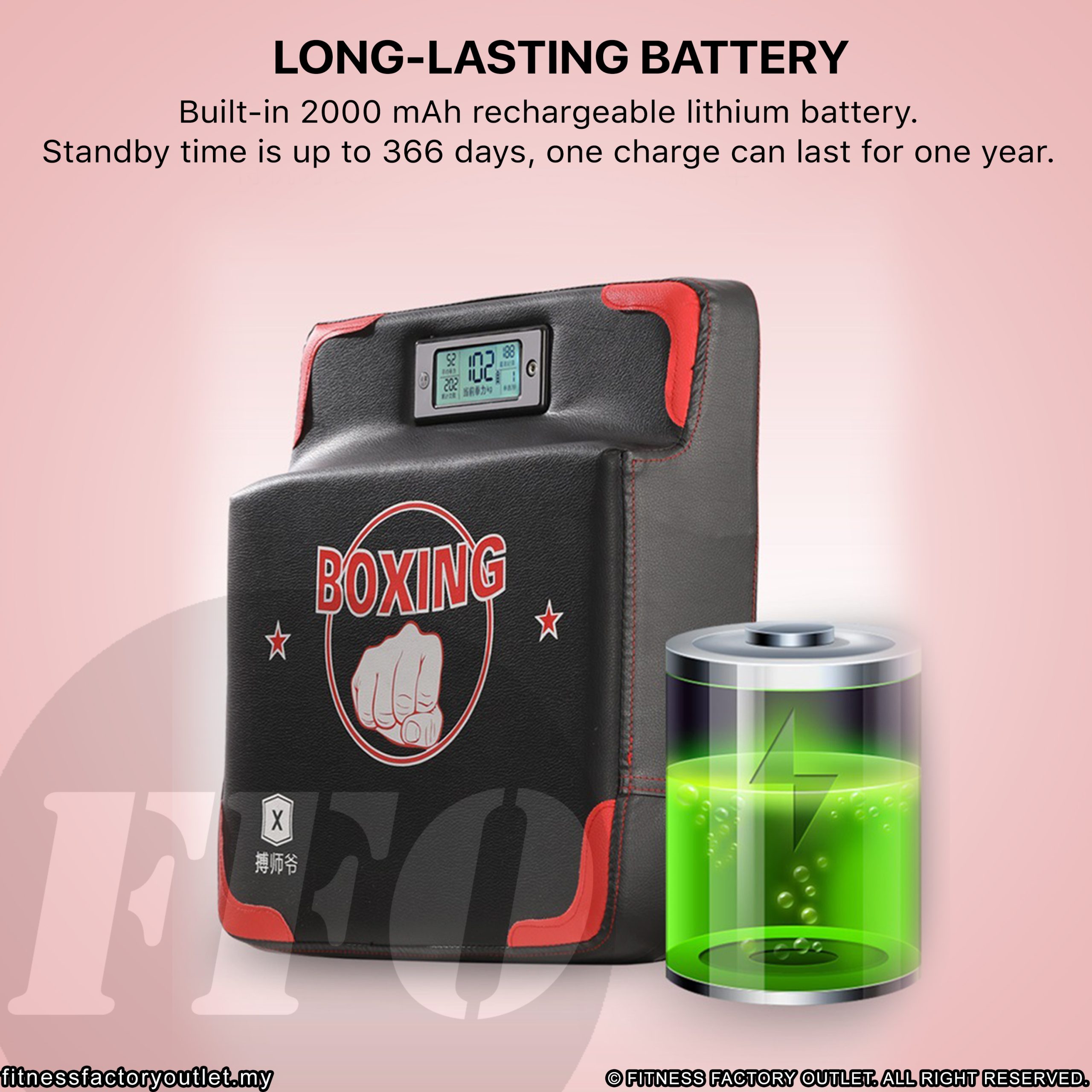 FFO Digital Boxing Force and Speed Tester